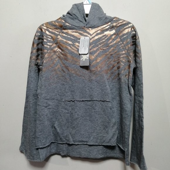 BNWT Splendid Girls Hoodie Gray Size 12 - Picture 1 of 4